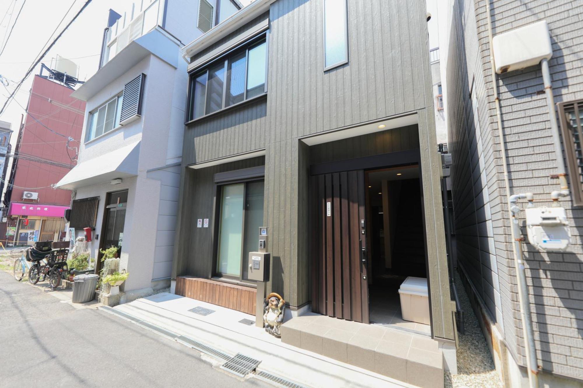 小田別荘 難波 Oda Villa Namba Osaka Esterno foto